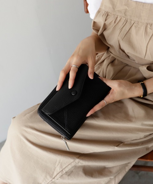 VitaFelice（ヴィータフェリーチェ）の「スキミング防止通帳ケース（パスポートケース・レディース・ライトグレー/モカ/チャコールグレー/シルバー/ブラック・FREE）」の18枚目の写真