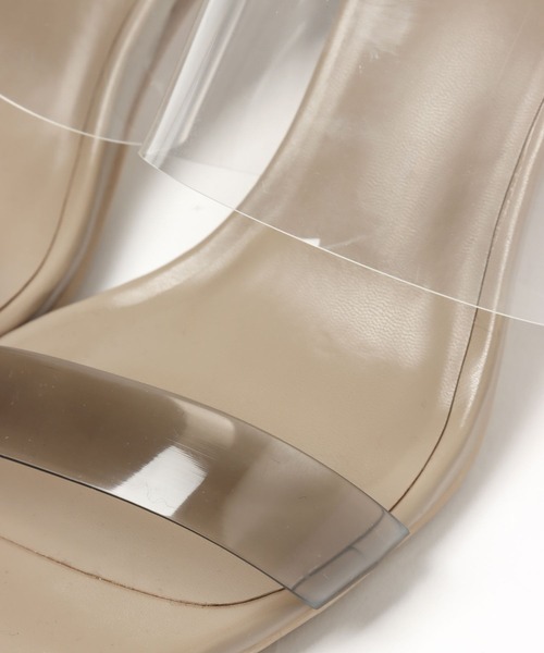 LEPSIM（レプシィム）の「クリアヒールサンダル　266792（サンダル・レディース・グレイッシュベージュ/イエロー・LARGE/MEDIUM）」の22枚目の写真