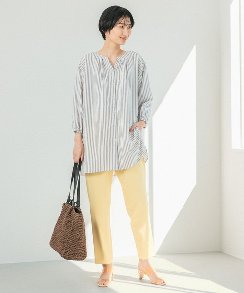 LEPSIM（レプシィム）の「クリアヒールサンダル　266792（サンダル・レディース・グレイッシュベージュ/イエロー・LARGE/MEDIUM）」の9枚目の写真