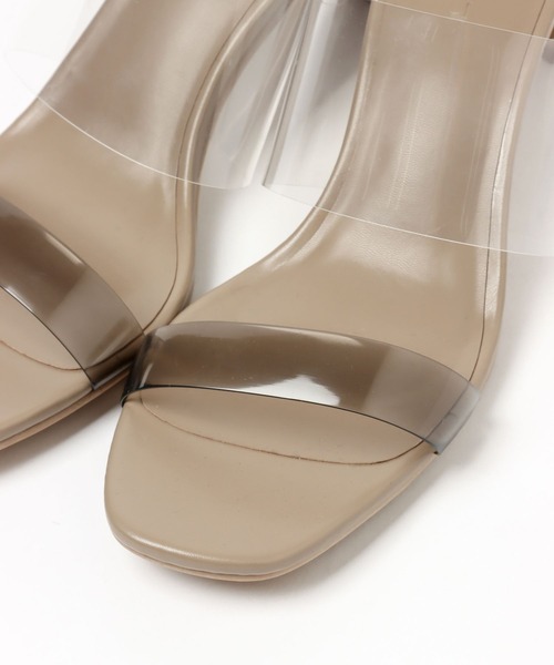 LEPSIM（レプシィム）の「クリアヒールサンダル　266792（サンダル・レディース・グレイッシュベージュ/イエロー・LARGE/MEDIUM）」の17枚目の写真