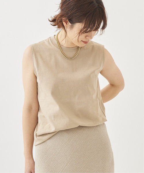 plage（プラージュ）の「modern ノースリーブTシャツ◇（Tシャツ