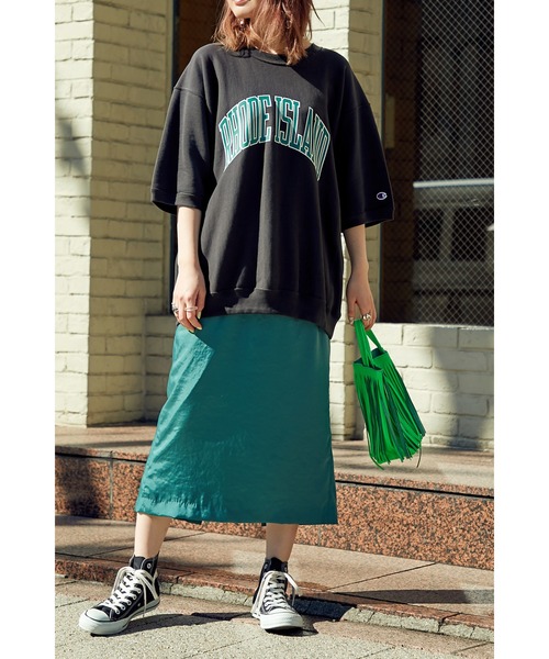(Champion×ROSEBUD)<ROSEBUD別注>カレッジプリントリバースウィーブ