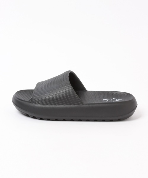 A part by（アパートバイ）の「【Apbロゴ】スライドサンダル　281963（サンダル・レディース・ブラック/グレー系その他4・MEDIUM/LARGE）」の5枚目の写真