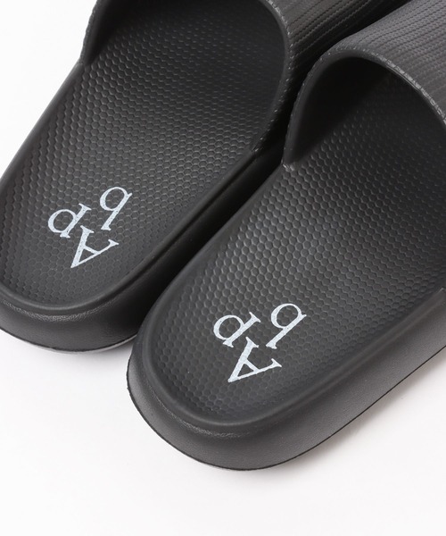 A part by（アパートバイ）の「【Apbロゴ】スライドサンダル　281963（サンダル・レディース・ブラック/グレー系その他4・MEDIUM/LARGE）」の12枚目の写真
