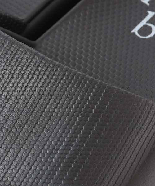 A part by（アパートバイ）の「【Apbロゴ】スライドサンダル　281963（サンダル・レディース・ブラック/グレー系その他4・MEDIUM/LARGE）」の6枚目の写真