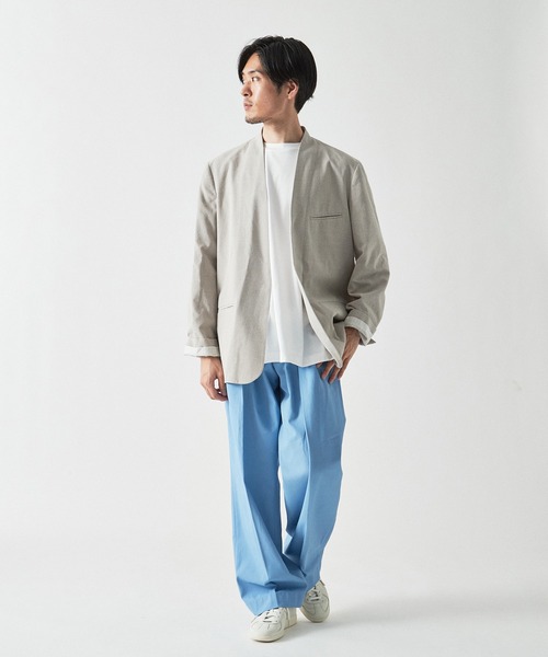 ATON(エイトン)の「【ATON / エイトン】別注 SUVIN60/2 SEMI ROUND-HEM Tシャツ(Tシャツ/カットソー・メンズ・ホワイト/ブラック/グレー/グリーン/ボルドー・4/6)」の11枚目の写真