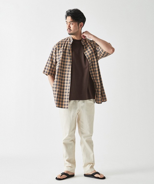 ATON(エイトン)の「【ATON / エイトン】別注 SUVIN60/2 SEMI ROUND-HEM Tシャツ(Tシャツ/カットソー・メンズ・ホワイト/ブラック/グレー/グリーン/ボルドー・4/6)」の21枚目の写真