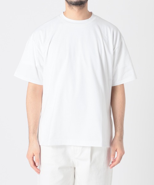 ATON(エイトン)の「【ATON / エイトン】別注 SUVIN60/2 SEMI ROUND-HEM Tシャツ(Tシャツ/カットソー・メンズ・ホワイト/ブラック/グレー/グリーン/ボルドー・4/6)」の18枚目の写真