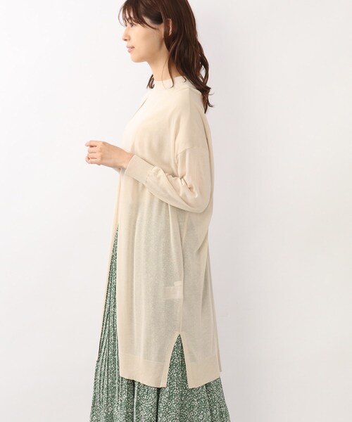 DRESKIP（ドレスキップ）の「◆レーヨンナイロンショールカーディガン（カーディガン/ボレロ・レディース・ブラック/オフホワイト/ナチュラル・02/03）」の14枚目の写真