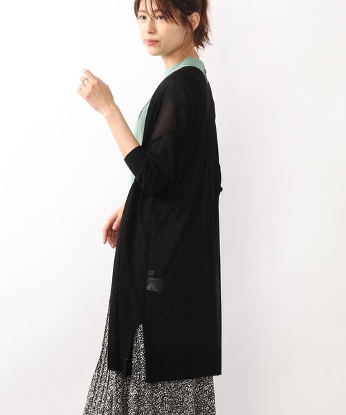 DRESKIP（ドレスキップ）の「◆レーヨンナイロンショールカーディガン（カーディガン/ボレロ・レディース・ブラック/オフホワイト/ナチュラル・02/03）」の21枚目の写真