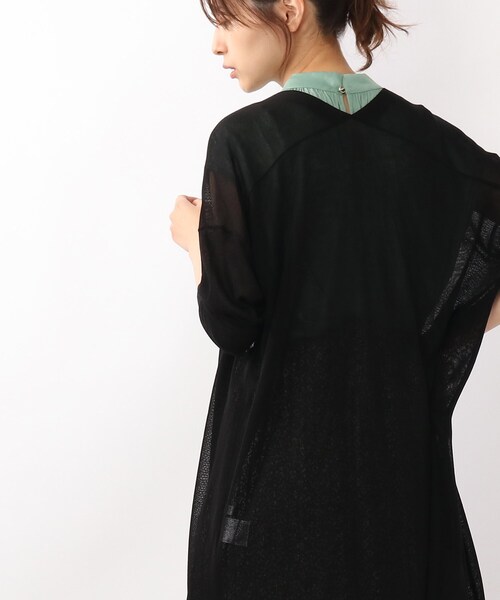 DRESKIP（ドレスキップ）の「◆レーヨンナイロンショールカーディガン（カーディガン/ボレロ・レディース・ブラック/オフホワイト/ナチュラル・02/03）」の22枚目の写真