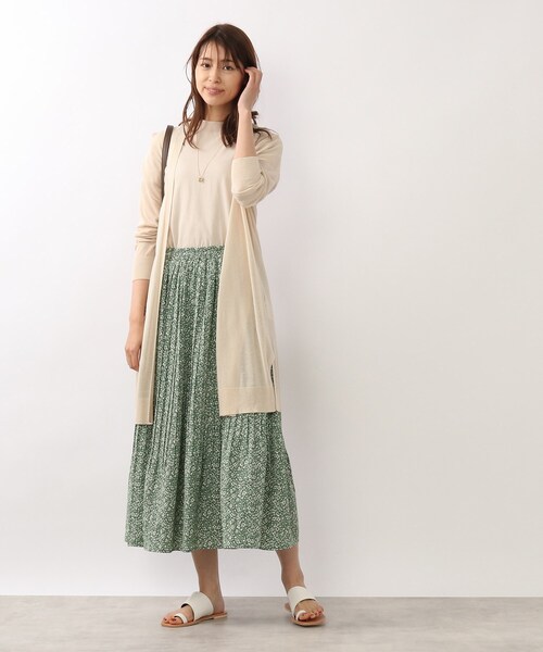 DRESKIP（ドレスキップ）の「◆レーヨンナイロンショールカーディガン（カーディガン/ボレロ・レディース・ブラック/オフホワイト/ナチュラル・02/03）」の10枚目の写真