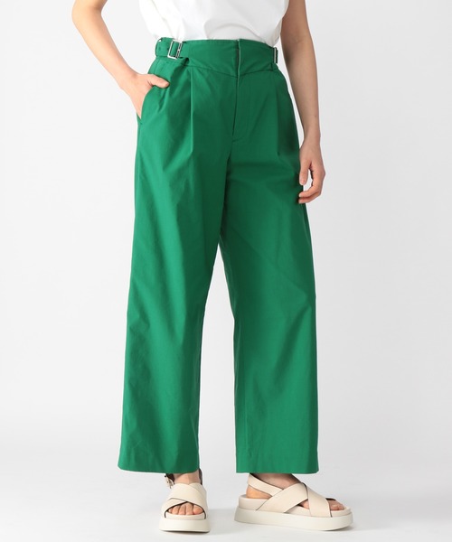 BARNYARDSTORM（バンヤードストーム）の「BARNYARDSTORM / ウエストベルトワイドパンツ（その他パンツ・レディース・ブラック/グリーン/イエロー・00/0/1/2）」の13枚目の写真