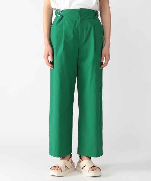 BARNYARDSTORM（バンヤードストーム）の「BARNYARDSTORM / ウエストベルトワイドパンツ（その他パンツ・レディース・ブラック/グリーン/イエロー・00/0/1/2）」の5枚目の写真