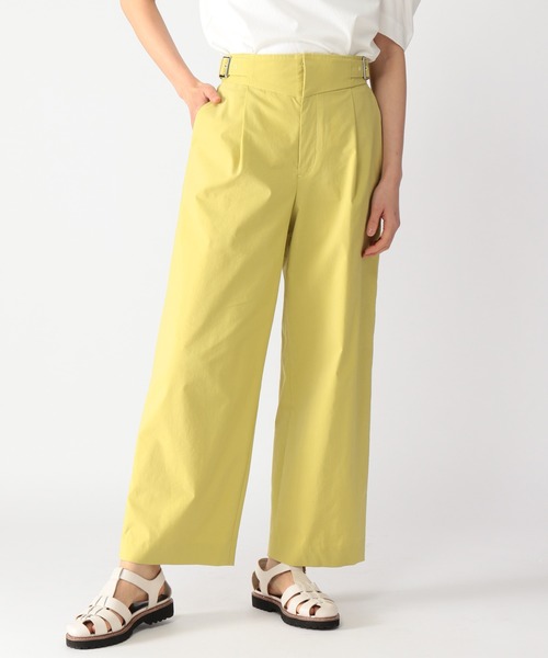 BARNYARDSTORM（バンヤードストーム）の「BARNYARDSTORM / ウエストベルトワイドパンツ（その他パンツ・レディース・ブラック/グリーン/イエロー・00/0/1/2）」の21枚目の写真