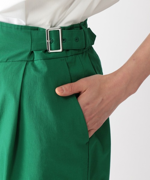 BARNYARDSTORM（バンヤードストーム）の「BARNYARDSTORM / ウエストベルトワイドパンツ（その他パンツ・レディース・ブラック/グリーン/イエロー・00/0/1/2）」の10枚目の写真