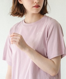 idem | idem logo T-shirt/idemロゴ刺繍Tシャツ(Tシャツ/カットソー)