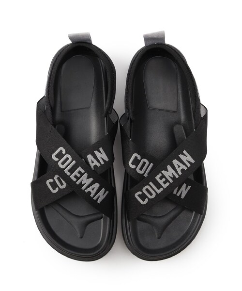 COLEMAN（コールマン）の「◆【Coleman/コールマン別注】ソックス付クロスベルトサンダル（サンダル・メンズ・ブラック/サンドベージュ/カーキ・60/70）」の16枚目の写真