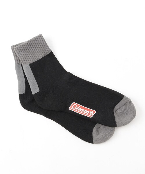 COLEMAN（コールマン）の「◆【Coleman/コールマン別注】ソックス付クロスベルトサンダル（サンダル・メンズ・ブラック/サンドベージュ/カーキ・60/70）」の19枚目の写真