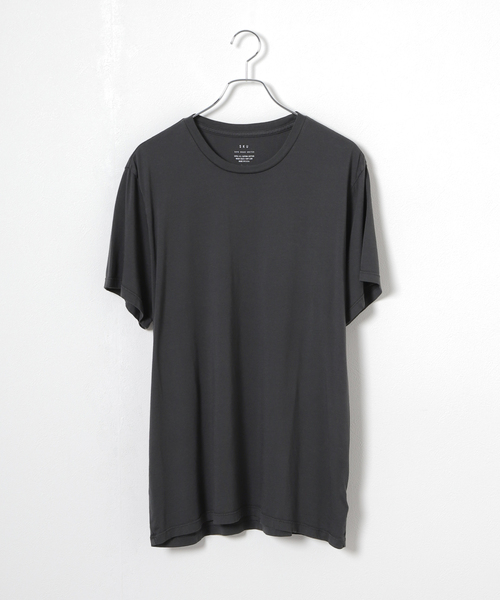 SAVE KHAKI UNITED(セーブカーキユナイテッド)の「SAVE KHAKI UNITED S/S SUPIMA CREW TEE(Tシャツ/カットソー・メンズ・ホワイト/ブラック/ネイビー/モカ/ブラック系その他/グリーン系その他・MEDIUM/LARGE/X-LARGE)」の3枚目の写真