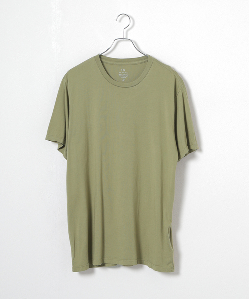 SAVE KHAKI UNITED(セーブカーキユナイテッド)の「SAVE KHAKI UNITED S/S SUPIMA CREW TEE(Tシャツ/カットソー・メンズ・ホワイト/ブラック/ネイビー/モカ/ブラック系その他/グリーン系その他・MEDIUM/LARGE/X-LARGE)」の4枚目の写真