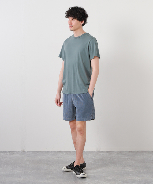 SAVE KHAKI UNITED(セーブカーキユナイテッド)の「SAVE KHAKI UNITED S/S SUPIMA CREW TEE(Tシャツ/カットソー・メンズ・ホワイト/ブラック/ネイビー/モカ/ブラック系その他/グリーン系その他・MEDIUM/LARGE/X-LARGE)」の7枚目の写真