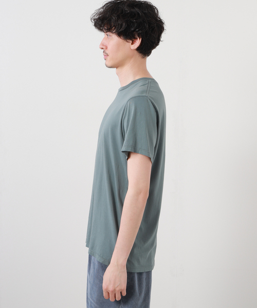 SAVE KHAKI UNITED(セーブカーキユナイテッド)の「SAVE KHAKI UNITED S/S SUPIMA CREW TEE(Tシャツ/カットソー・メンズ・ホワイト/ブラック/ネイビー/モカ/ブラック系その他/グリーン系その他・MEDIUM/LARGE/X-LARGE)」の10枚目の写真