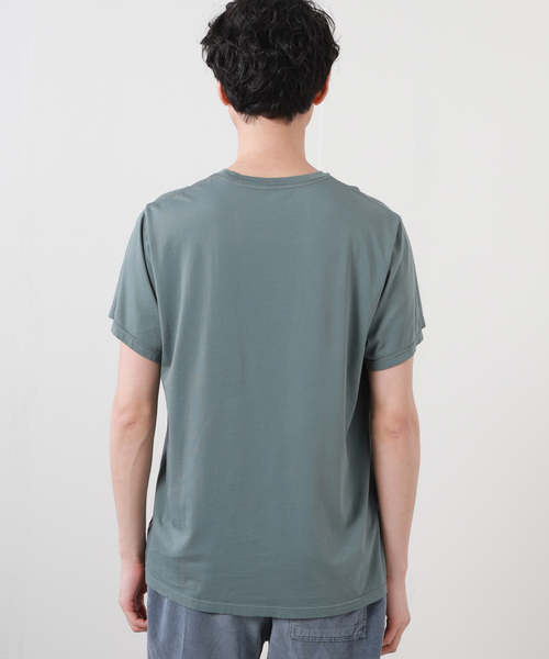 SAVE KHAKI UNITED(セーブカーキユナイテッド)の「SAVE KHAKI UNITED S/S SUPIMA CREW TEE(Tシャツ/カットソー・メンズ・ホワイト/ブラック/ネイビー/モカ/ブラック系その他/グリーン系その他・MEDIUM/LARGE/X-LARGE)」の11枚目の写真