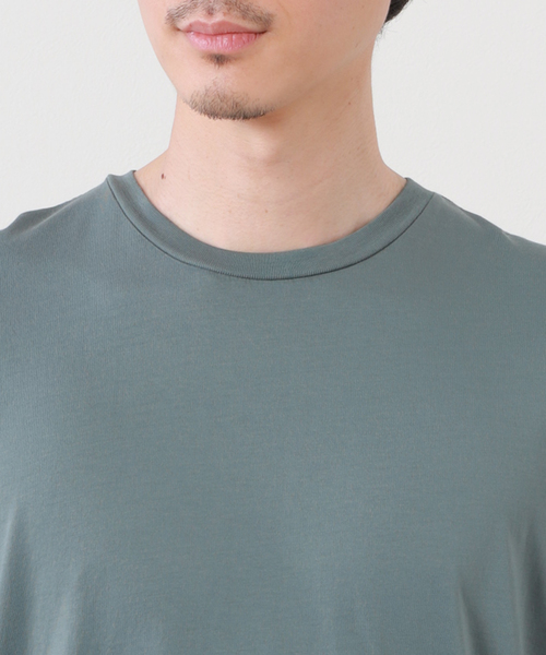 SAVE KHAKI UNITED(セーブカーキユナイテッド)の「SAVE KHAKI UNITED S/S SUPIMA CREW TEE(Tシャツ/カットソー・メンズ・ホワイト/ブラック/ネイビー/モカ/ブラック系その他/グリーン系その他・MEDIUM/LARGE/X-LARGE)」の12枚目の写真