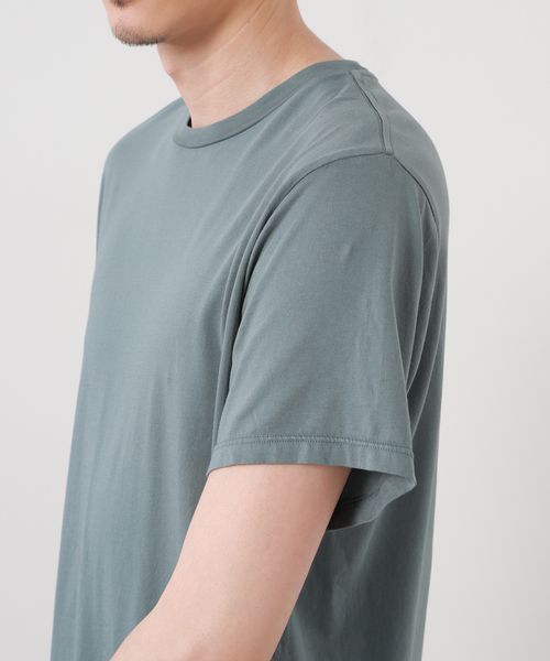 SAVE KHAKI UNITED(セーブカーキユナイテッド)の「SAVE KHAKI UNITED S/S SUPIMA CREW TEE(Tシャツ/カットソー・メンズ・ホワイト/ブラック/ネイビー/モカ/ブラック系その他/グリーン系その他・MEDIUM/LARGE/X-LARGE)」の15枚目の写真