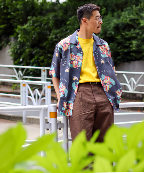 B.C STOCK(ベーセーストック)の「CRH PACK SH -DANCER-(シャツ/ブラウス・メンズ・イエロー/ネイビー・MEDIUM/LARGE/X-LARGE)」の3枚目の写真