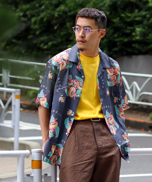 B.C STOCK(ベーセーストック)の「CRH PACK SH -DANCER-(シャツ/ブラウス・メンズ・イエロー/ネイビー・MEDIUM/LARGE/X-LARGE)」の4枚目の写真