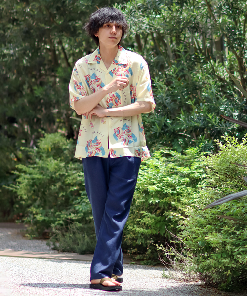 B.C STOCK(ベーセーストック)の「CRH PACK SH -DANCER-(シャツ/ブラウス・メンズ・イエロー/ネイビー・MEDIUM/LARGE/X-LARGE)」の9枚目の写真