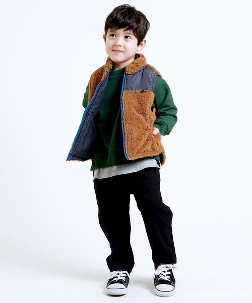 DILASH（ディラッシュ）の「ストレッチシェフパンツ（その他パンツ・キッズ・ネイビー/ブラック/カーキ/アイボリー・110/100/120/90/130/80/140）」の14枚目の写真