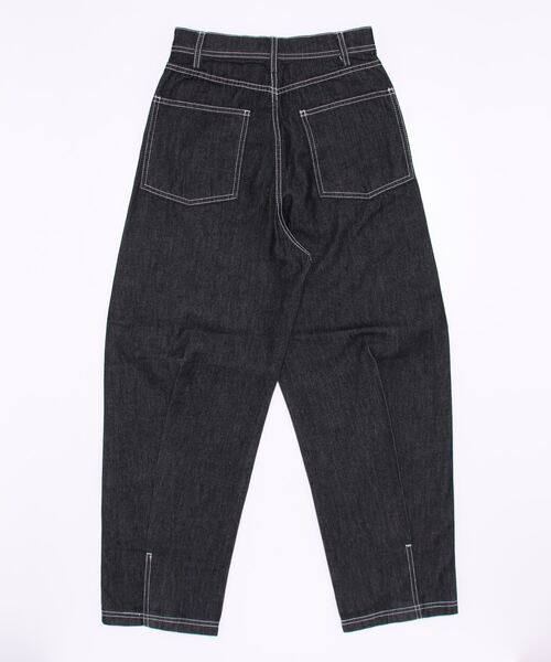 PAGEBOY（ページボーイ）の「CORE / カービーデニム（デニムパンツ・レディース・ブラック/ネイビー・S/M）」の3枚目の写真