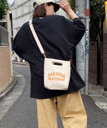 WEGO | WEGO/2WAYキャンバスレコードショルダー(ショルダーバッグ)