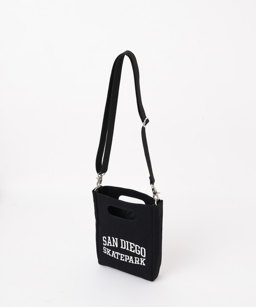 WEGO(ウィゴー)の「WEGO/2WAYキャンバスレコードショルダー(ショルダーバッグ・メンズ・ナチュラル/ブラック/ダークインディゴブルー・FREE)」の15枚目の写真