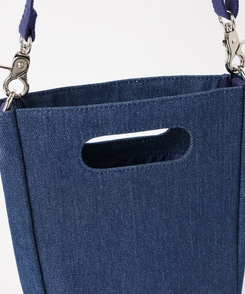 WEGO(ウィゴー)の「WEGO/2WAYキャンバスレコードショルダー(ショルダーバッグ・メンズ・ナチュラル/ブラック/ダークインディゴブルー・FREE)」の20枚目の写真