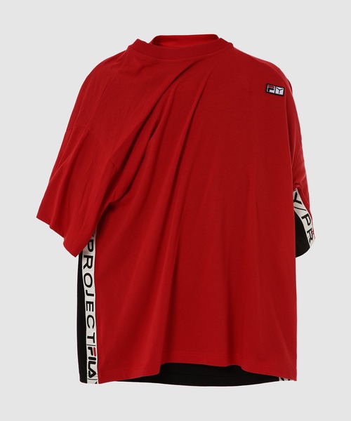 Y/Project(ワイプロジェクト)の「FILA REVERSIBLE STRIPE T-SHIRT(Tシャツ/カットソー・メンズ・グレー系その他/ブラック系その他・M/S/L/XXS/XL/XS)」の6枚目の写真