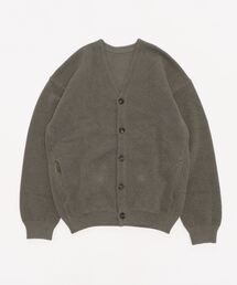 【CREPUSCULE / クレプスキュール】MOSS STITCH V/N カーディガン