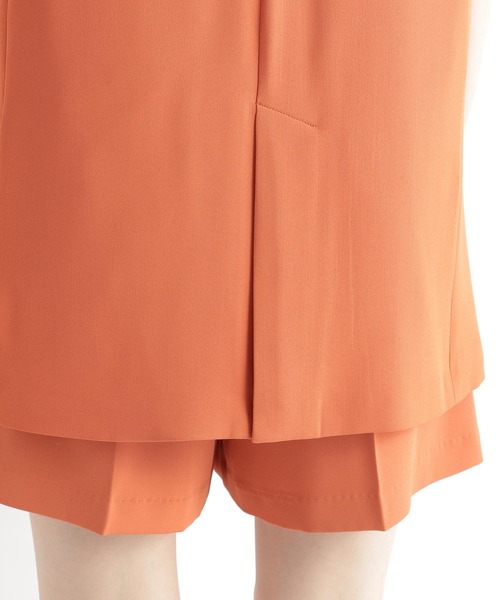 Andemiu（アンデミュウ）の「【セットアップ対応】アソートノーカラージレ299232（ベスト・レディース・ブラック/チャコールグレー/ベージュ/オレンジ・FREE）」の8枚目の写真