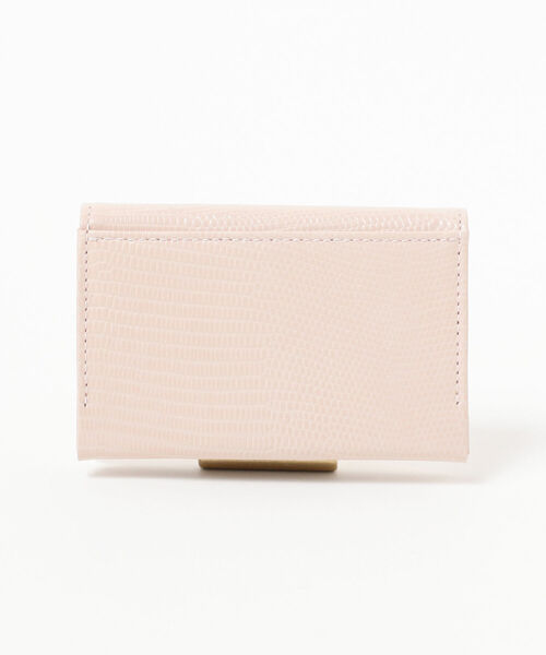 TOFF&LOADSTONE（トフアンドロードストーン）の「TOFF&LOADSTONE / デリスリザード 名刺入れ＜0211CL＞（名刺入れ・レディース・ピンク/ラベンダー・ONE SIZE）」の5枚目の写真