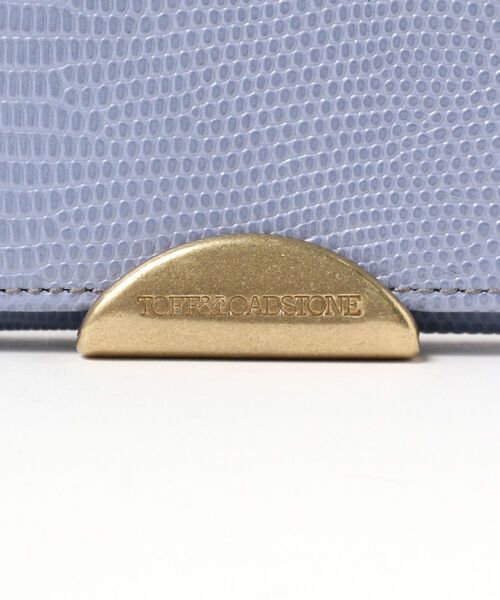 TOFF&LOADSTONE（トフアンドロードストーン）の「TOFF&LOADSTONE / デリスリザード 名刺入れ＜0211CL＞（名刺入れ・レディース・ピンク/ラベンダー・ONE SIZE）」の10枚目の写真