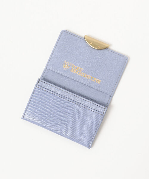 TOFF&LOADSTONE（トフアンドロードストーン）の「TOFF&LOADSTONE / デリスリザード 名刺入れ＜0211CL＞（名刺入れ・レディース・ピンク/ラベンダー・ONE SIZE）」の12枚目の写真