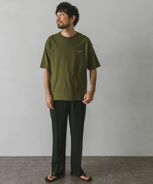 PENNEYS(ぺニーズ)の「『別注』PENNEYS×DOORS THE FOX ワッペンTシャツ(Tシャツ/カットソー・メンズ・ホワイト/ベージュ/ネイビー/カーキ・SMALL/MEDIUM/LARGE)」の12枚目の写真