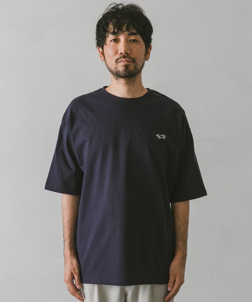 PENNEYS(ぺニーズ)の「『別注』PENNEYS×DOORS THE FOX ワッペンTシャツ(Tシャツ/カットソー・メンズ・ホワイト/ベージュ/ネイビー/カーキ・SMALL/MEDIUM/LARGE)」の14枚目の写真