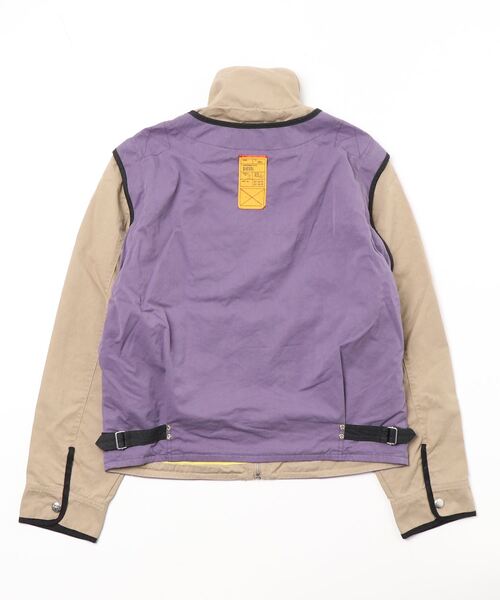 DIESEL（ディーゼル）の「メンズ ジャケット ミリタリー ベスト 2WAY（ブルゾン・メンズ・アイボリー/ベージュ・XX-LARGE/MEDIUM/LARGE/X-LARGE/SMALL/X-SMALL）」の20枚目の写真