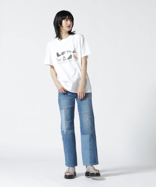 AVIREX（アヴィレックス）の「【直営店限定】REMAKE STRETCK DENIM PANTS/ リメイクストレッチデニムパンツ（デニムパンツ・レディース・その他35/その他6・L/S/M）」の18枚目の写真