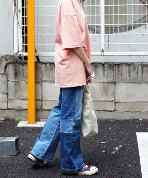 AVIREX（アヴィレックス）の「【直営店限定】REMAKE STRETCK DENIM PANTS/ リメイクストレッチデニムパンツ（デニムパンツ・レディース・その他35/その他6・L/S/M）」の11枚目の写真