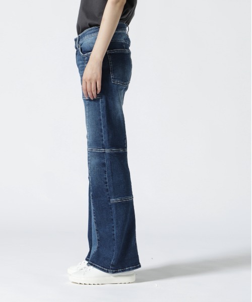 AVIREX（アヴィレックス）の「【直営店限定】REMAKE STRETCK DENIM PANTS/ リメイクストレッチデニムパンツ（デニムパンツ・レディース・その他35/その他6・L/S/M）」の5枚目の写真
